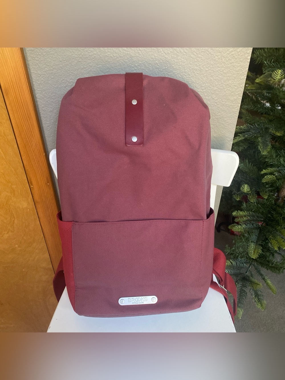 Brooks England Dalston Cycling Backpack Maroon/Red